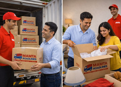 Doorstep delivery and unloading support